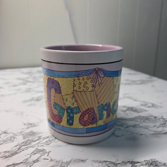 Disney Winnie The Pooh #1 Grandma Quilt Ceramic Coffee Tea Cup Mug - Picture 2 of 7